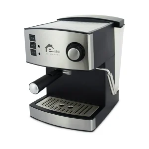 E-lite ESM-122806 Espresso Coffee Machine Silver
