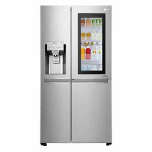 LG GC-X267CQEW InstaView (2025) Side-by-Side Inverter Refrigerator, Official Warranty