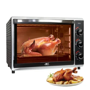 Anex AG-3070 (52-Ltr) Electric Baking Oven Toaster, 2000W, BBQ Grill, Rotisserie, Convection Fan