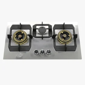 Canon CA-2-19 Gas Hobs, Stainless Steel, 3 Burners, Auto Ignition