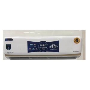 Orient Smartron Pro 18G-T3 Ultra Silver 1.5-Ton DC Inverter AC Heat and Cool, 70% Energy efficient