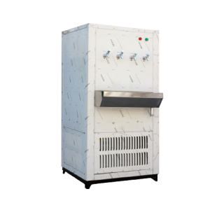 Fischer FE 200 S.S Electric Water Cooler Cooling Capacity 200 Liters, (Double Compressor) 4Taps