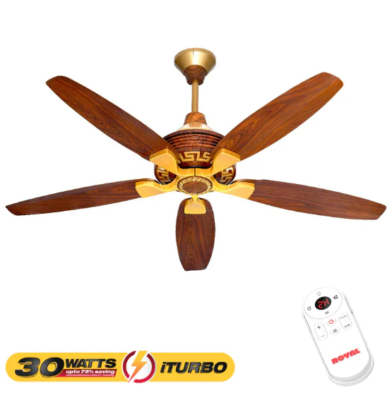 Royal Monarch Inverter 30 Watts iTurbo Ceiling Fan, Size 56″