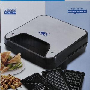 Anex AG-2047 2 Slice Sandwich Maker 3in1, 750W
