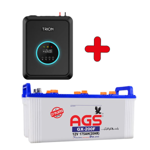 Trion Connect-1201 1000W Inverter UPS + AGS Batery GX 200 175 AH 27 Plate, Package TR1AGS-wos