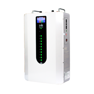 DJDC Dongjin Lithium Battery 51.2V/100Ah, LiFePO₄, Display and Monitoring, Built in Wifi, Battery Management System, IP32, EV cells, BMS: Pace