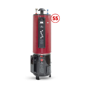 NasGas Geyser DEG-55 Super DLX 55-Gallon(200Ltr) Electric+Gas, Auto Ignition