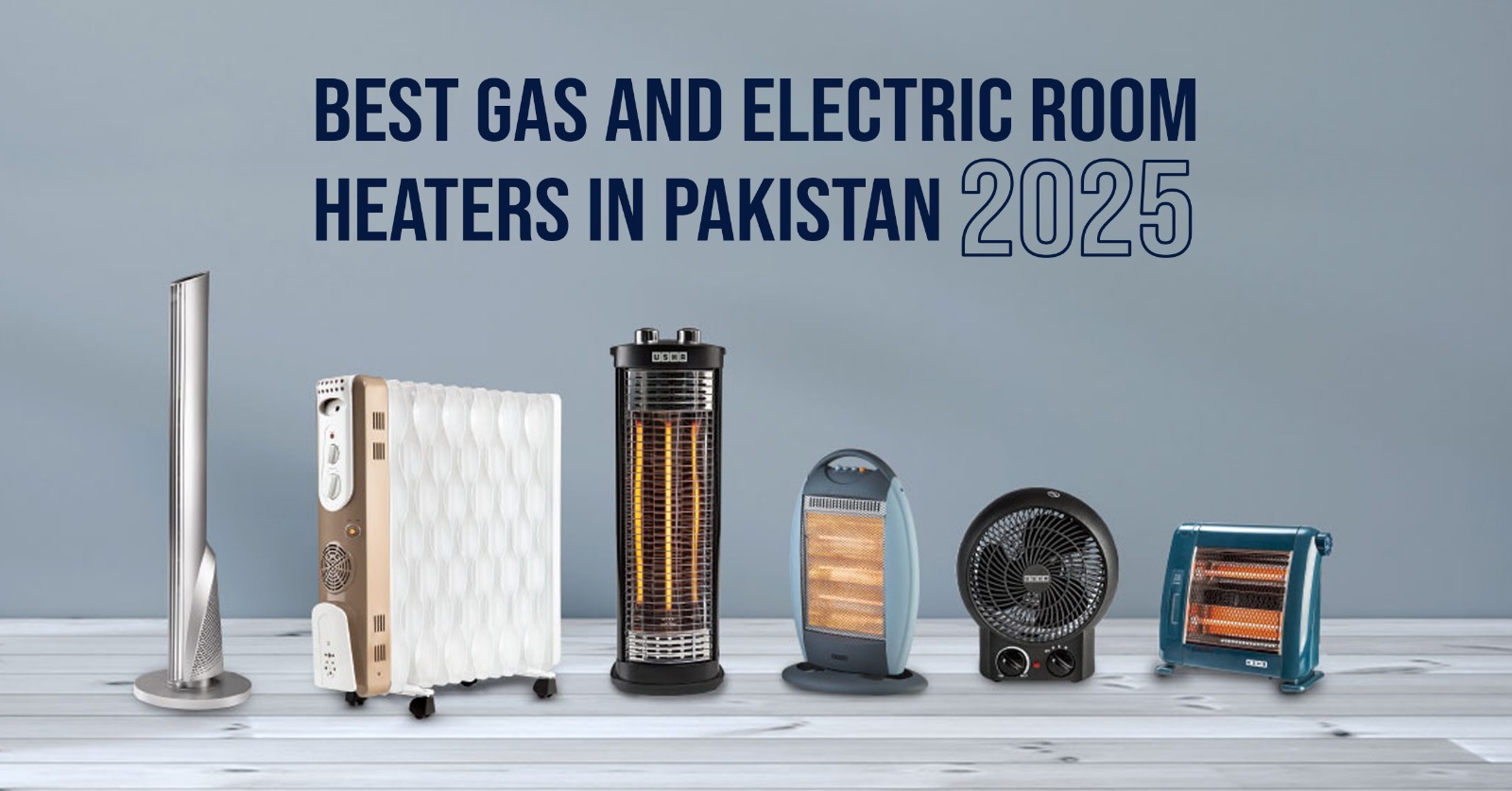 Gas room heaters in Pakistan