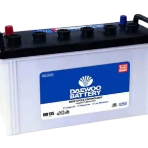 Daewoo DIB 135 100Ah Deep Cycle Battery, Tubular Type