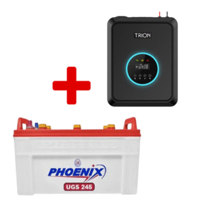 Trion Connect-1201 1000W Inverter UPS + Phoenix Battery UGS-250 180Ah 25-Plate - 5 hours backup-cmb1